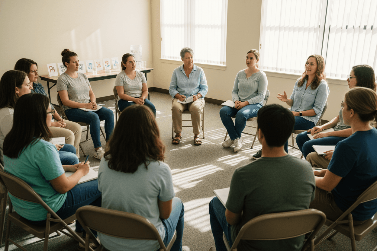 Virtues Project community workshop circle placeholder
